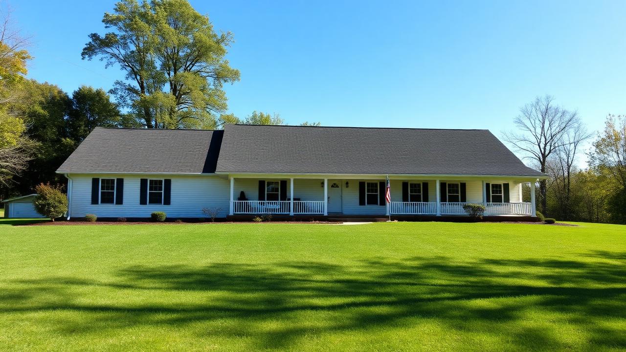 Residential neighborhood in Hallstead, Pennsylvania served by JC's Appliance Repair Service for in-home appliance repairs.